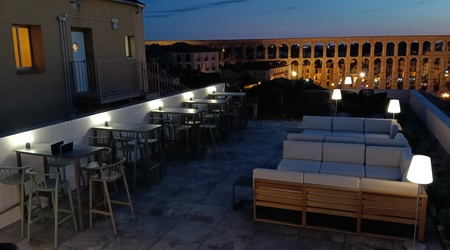 Terrace ELE Acueducto Hotel Segovia