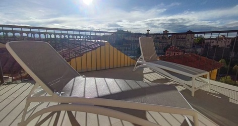 Superior room with terrace ELE Acueducto Hotel Segovia